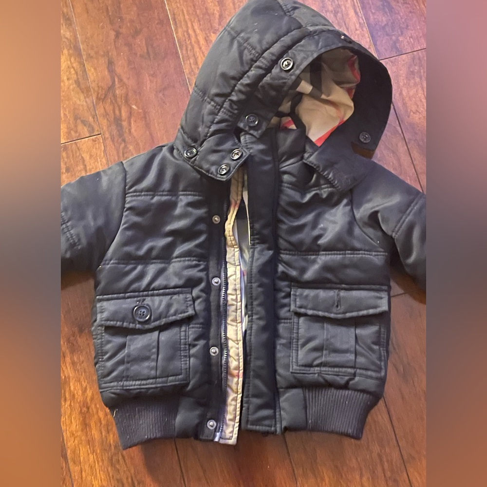 Authentic Burberry puffer jacket